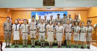 อบรมกิจกรรมลูกเสืออาสา กกต.เพื่อพัฒนาประชาธิปไตย