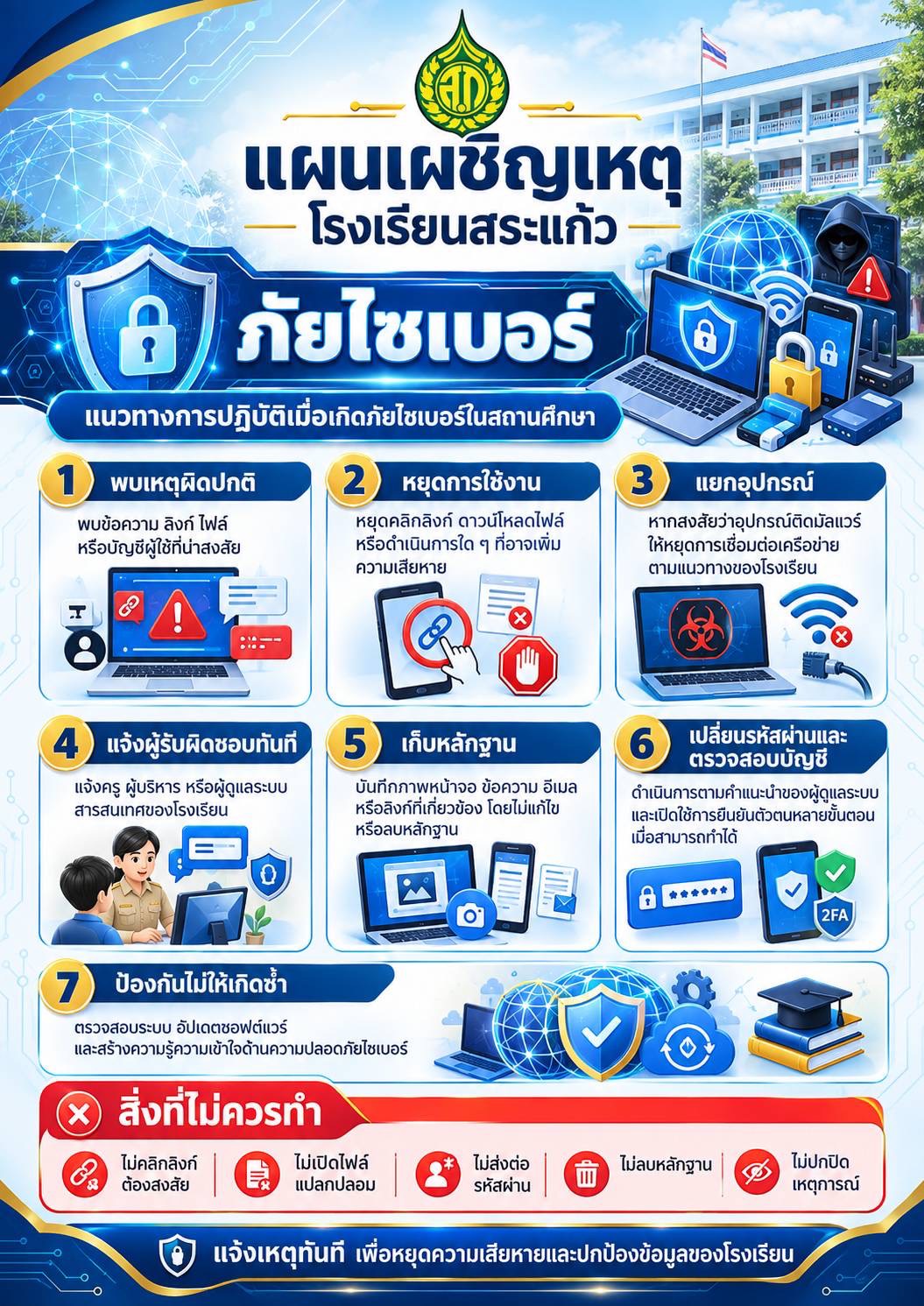 แผนเผชิญเหตุภัยไซเบอร์